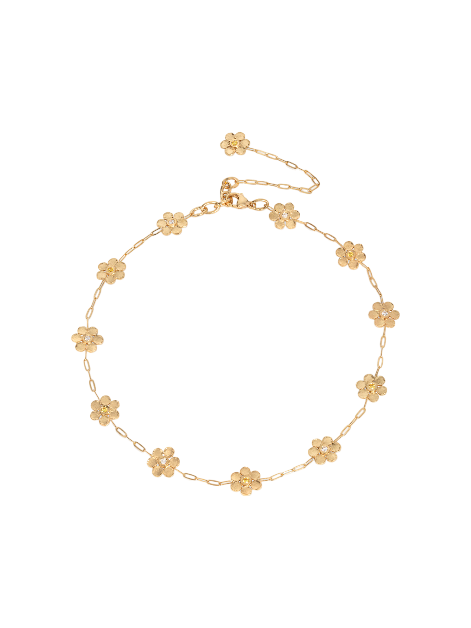 Jasmine chain choker